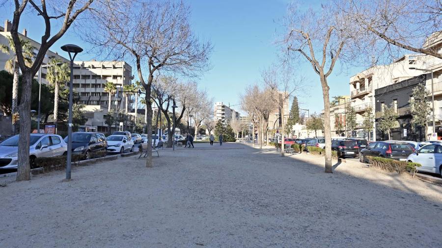 La previsión es remodelar el ámbito del paseo de Mata y de la calle Ample. FOTO: Alfredo González