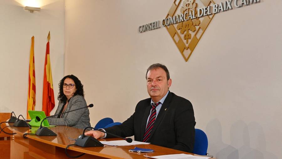 El presidente del Consell, Joaquim Calatayud. FOTO: alfredo gonzález