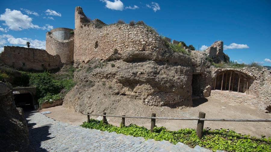 Imatge actual del castell de Móra d’Ebre. FOTO: Joan Revillas
