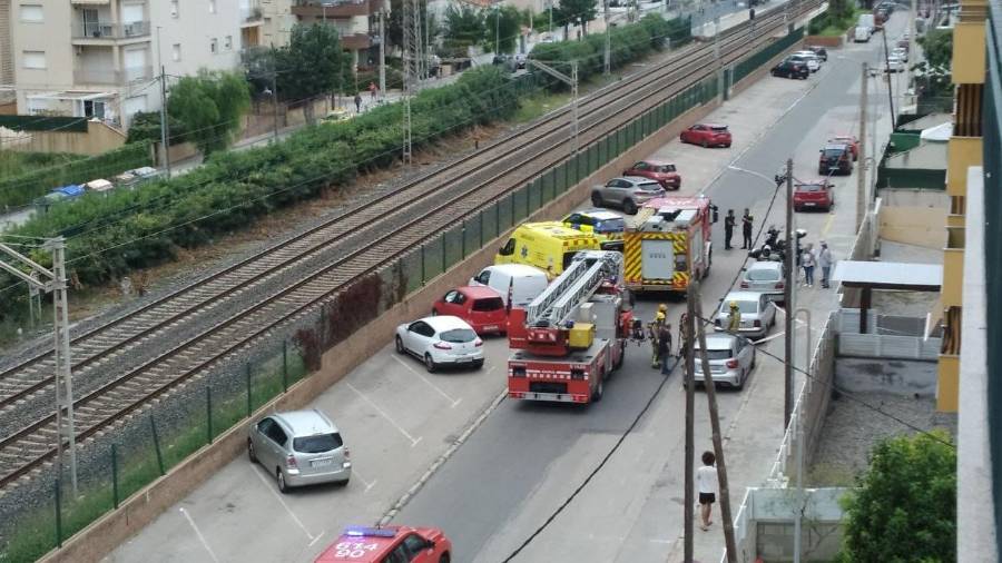 El suceso ha ocurrido en la calle Baixador de Segur de Calafell.