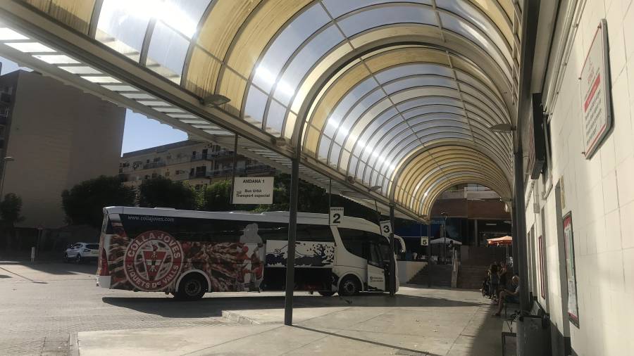 Imatge de l’estació d’autobusos de Valls. Foto: Alba Tudó
