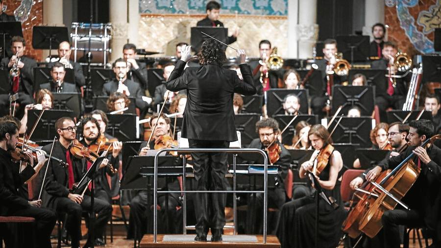 L’Orquestra Simfònica Camera Musicae (OCM) en una imatge d’arxiu. Foto: Martí E. Berenguer