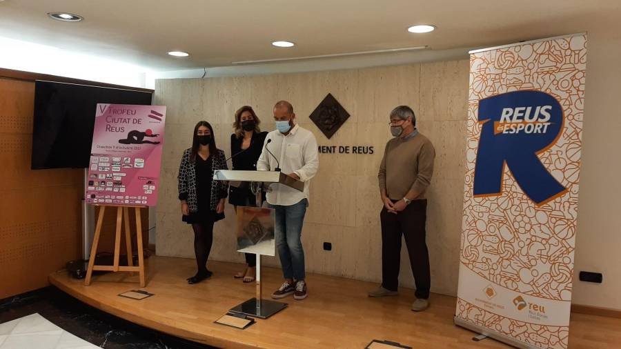 Imagen de la presentación del Trofeu Ciutat de Reus
