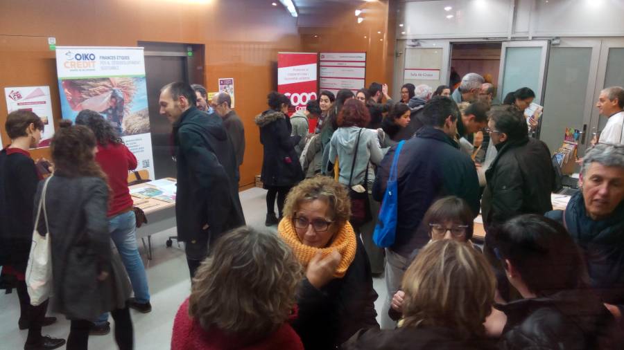 Un centenar de persones han participat a la xerrada celebrada al Campus Catalunya de la URV.