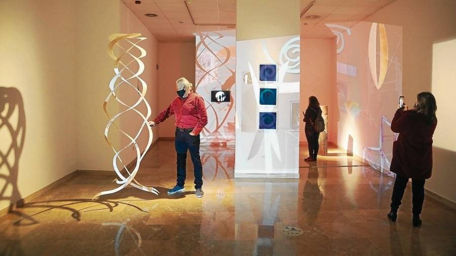 El espacio 'My red studio', en el Museu d'Art Modern de la Diputació de Tarragona. Foto: Alba Mariné