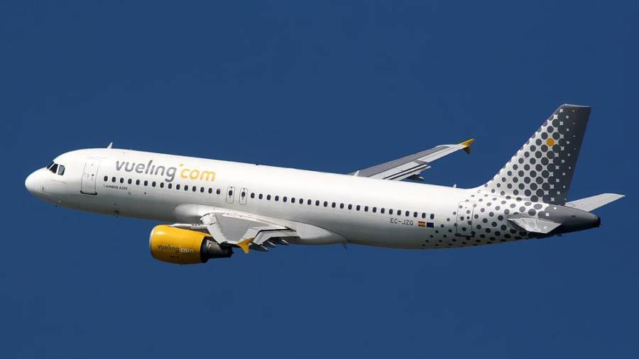 Un avión de Vueling. FOTO: EFE