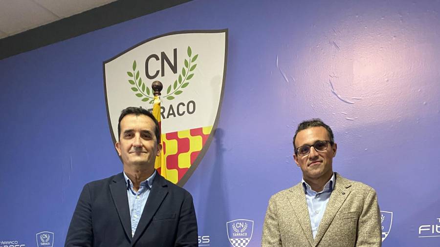 Josep Maria Claver y Alex Jerez, nuevo dirigente. FOTO: CEDIDA