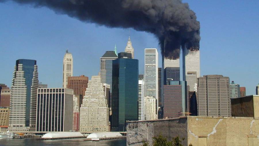 Imagen de archivo del atentado terrorista a la Torres Gemelas el 11 de Septiembre de 2001.