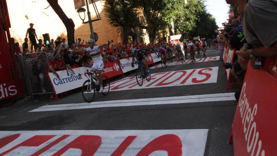 La Vuelta llegó a Tarragona el 22 de agosto tras salir de Escales-Engordany, Andorra.