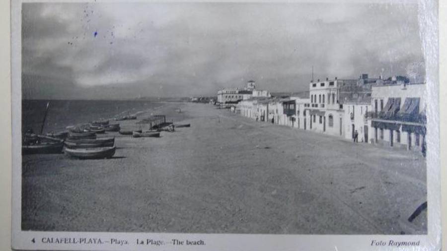 Una imagen de la playa de Calafell.