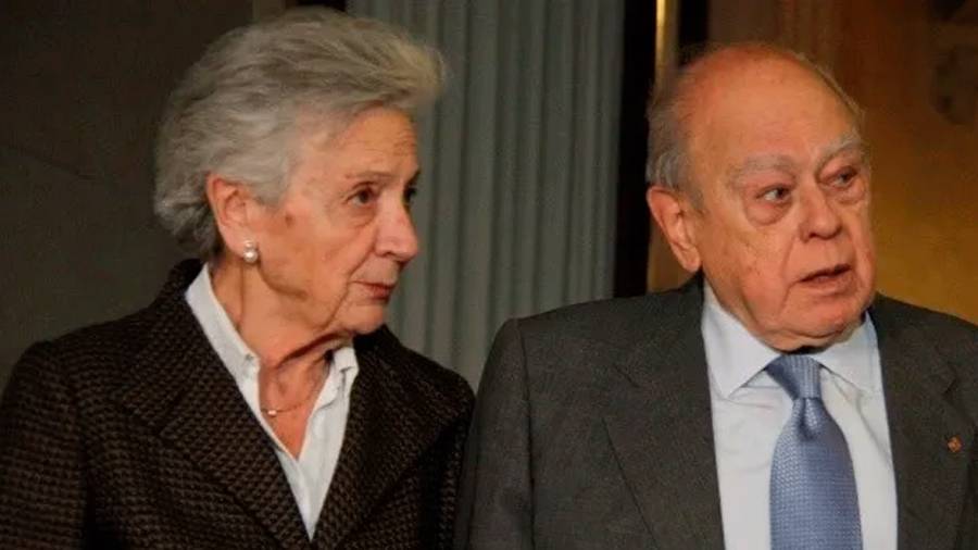Jordi Pujol y su esposa, Marta Ferrusola. Foto: DT