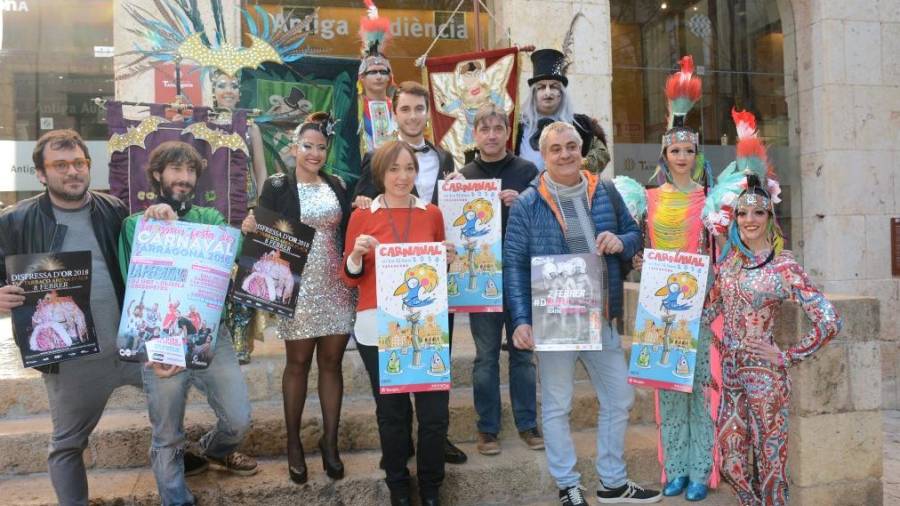Presentació del cartell i programa del Carnaval de Tarragona avui dijous.