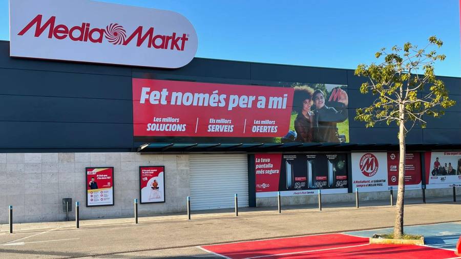 Imagen de la nueva tienda de MediaMarkt en Calafell. Cedida