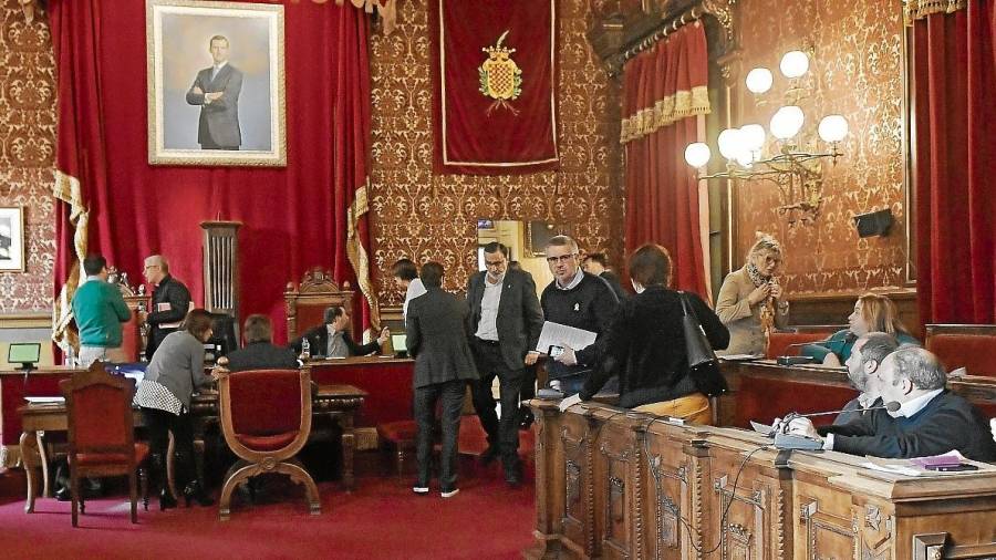 El pleno extraordinario de este lunes en el Ayuntamiento de Tarragona duró 29 minutos. FOTO: Alfredo González