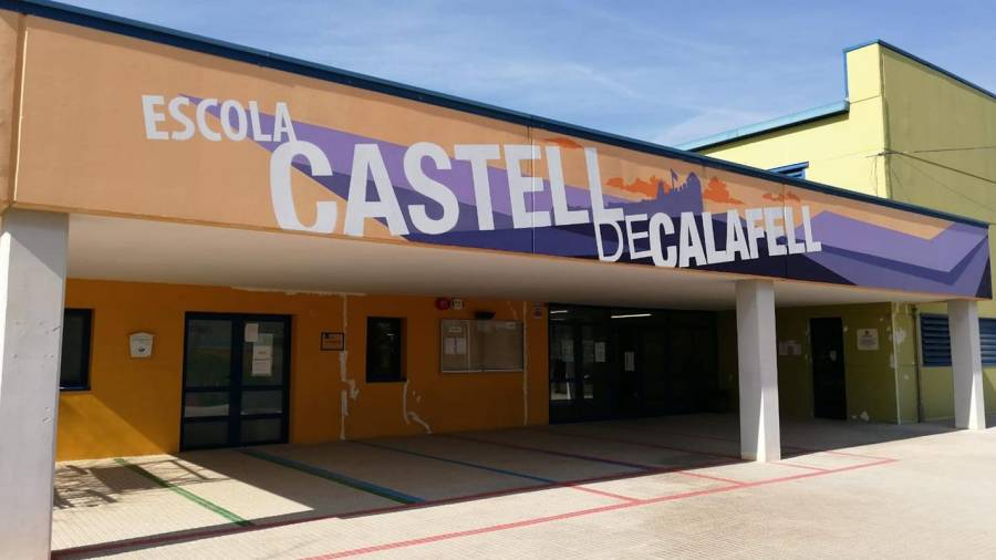 La escuela Castell de Calafell.