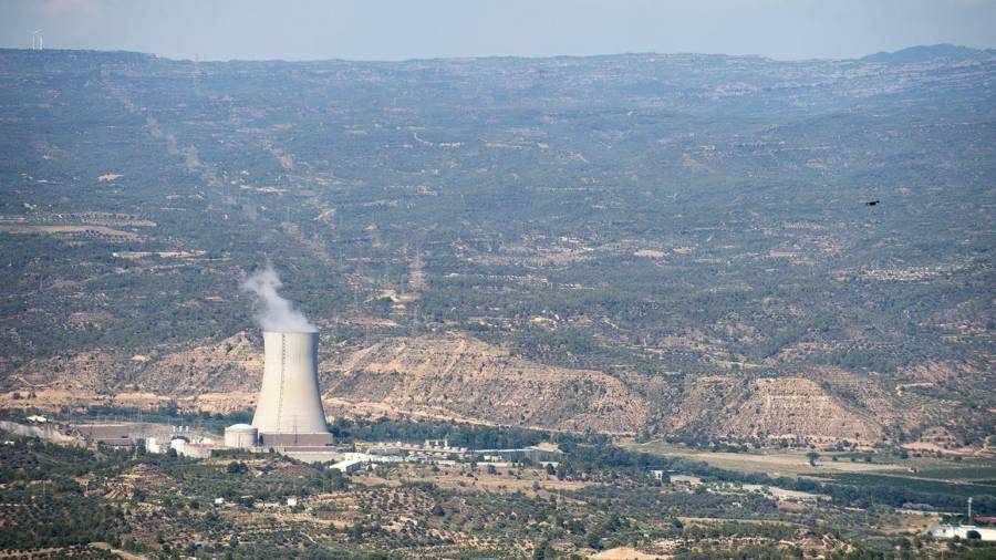 Imatge de la central nuclear d'Ascó. Foto: DT