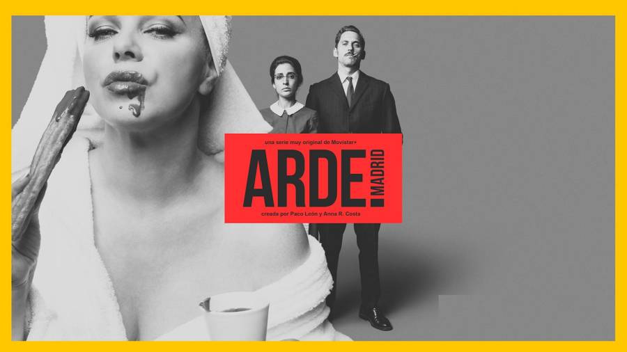 Debi Mazar, Inma Cuesta y Paco León protagonizan 'Arde Madrid'. Foto: Movistar+