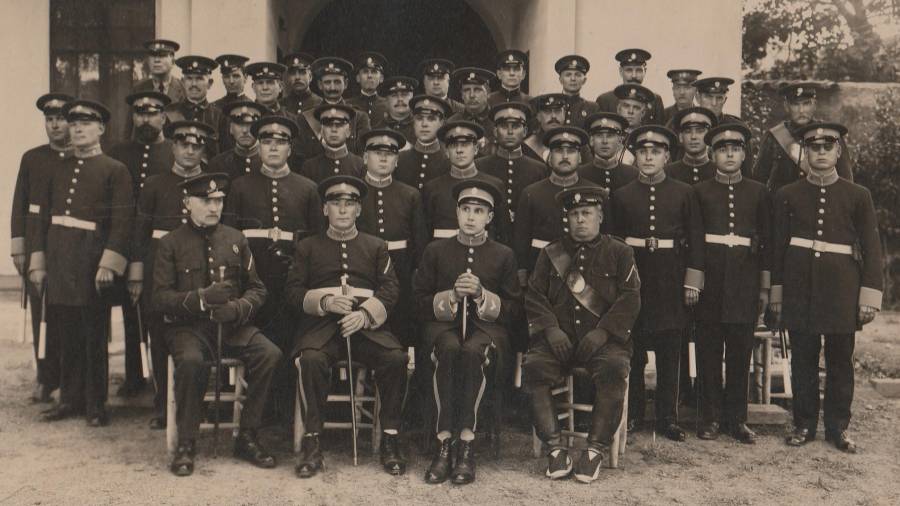 Imagen de la Guàrdia Urbana de Reus de los años 20/30. FOTO: Arxiu Municipal de Reus