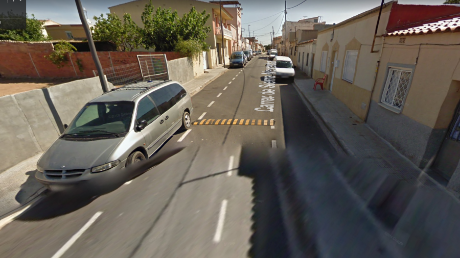 Vista general de la calle Sierra Nevada de Reus, donde ocurrieron los hechos. Foto: Google Maps