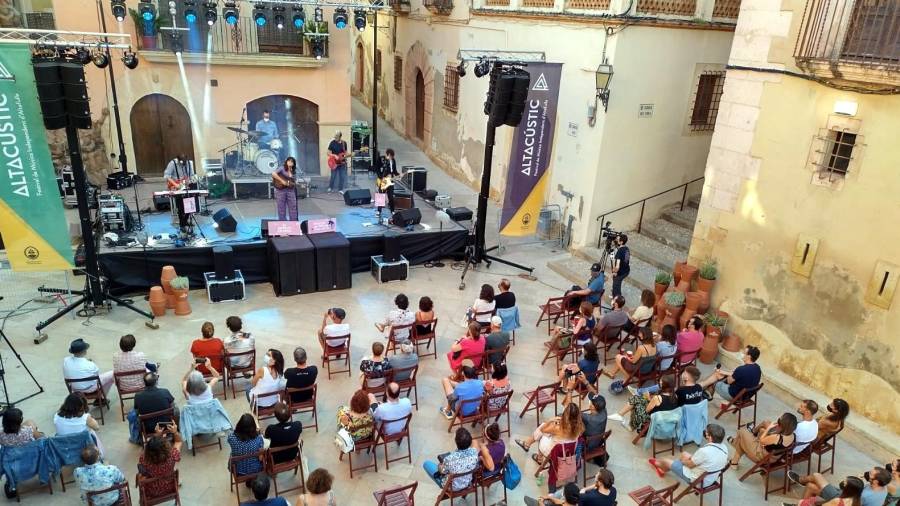 Concierto de Joana Serrat en el Altacústic 2021. FOTO: Aj. Altafulla