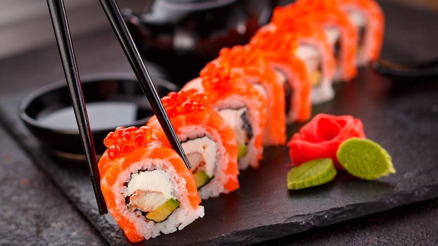 Imagen de un plato de sushi. Foto: Pixabay