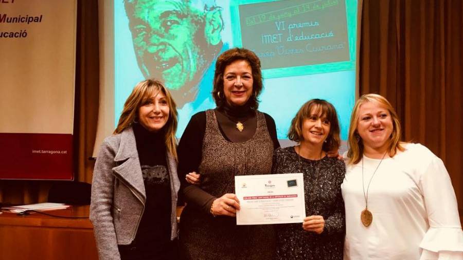 El Col·legi Públic d'Educació Especial Sant Rafael de la Diputació a Tarragona ha obtingut un dels premis IMET.