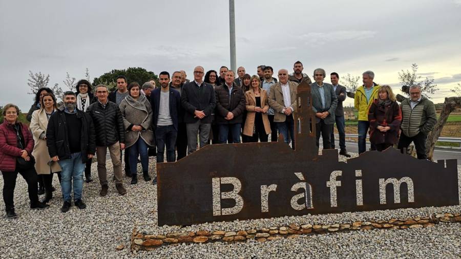 La Diputació de Tarragona inaugura a Bràfim les millores de la TP-2031