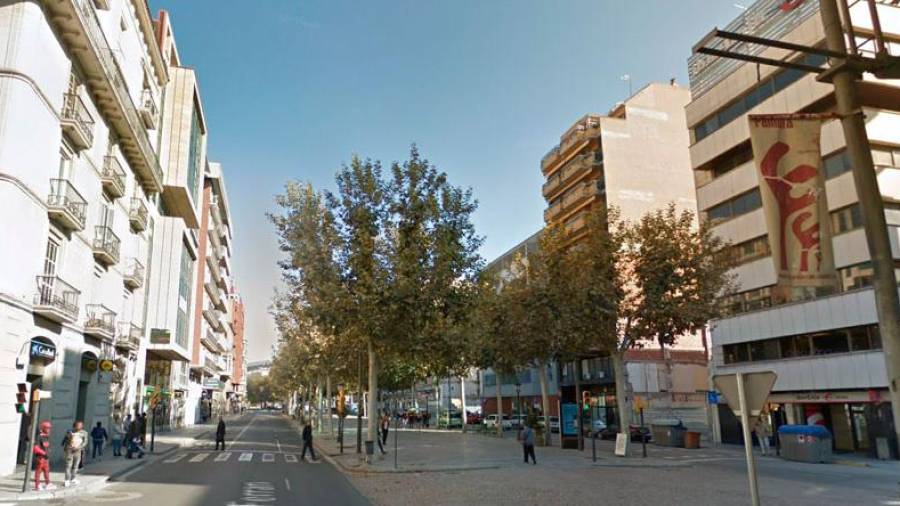 Els fets van tenir lloc a l'Avinguda Francesc Macià de Lleida. Foto: Google Maps