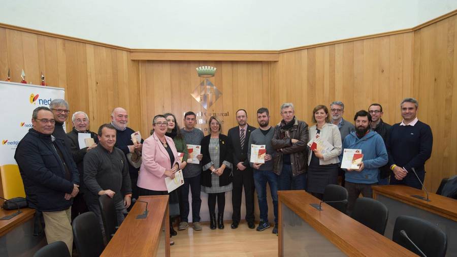 Entrega de premis al Consell Comarcal del Baix Ebre, dijous passat. FOTO: Joan Revillas
