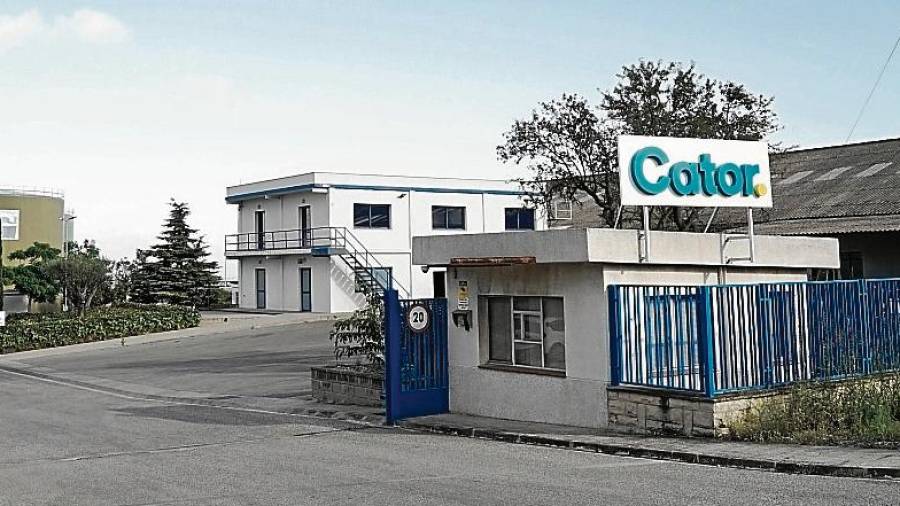 Imatge de l’empresa Cator, ubicada a Alcover, a la carretera de Reus a Montblanc C-14, al punt quilomètric 22. FOTO: ALBA TUDÓ