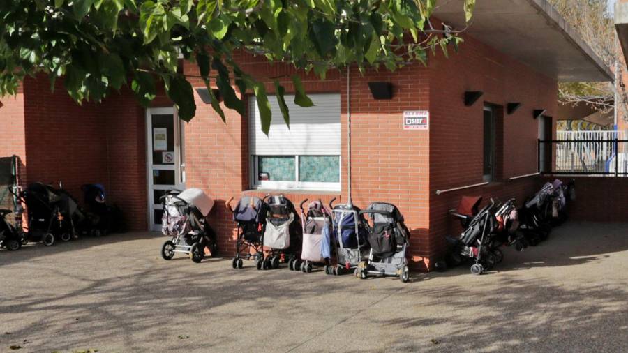 La Llar d’Infants Municipal del Cèsar August cuenta con espacio suficiente para incorporar otra clase sin necesidad de llevar a cabo reformas. FOTO: lluis milán