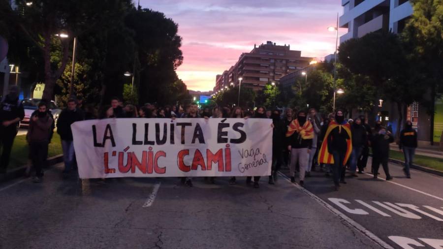Imagen de los concentrados en Tarragona. Foto: N. R.