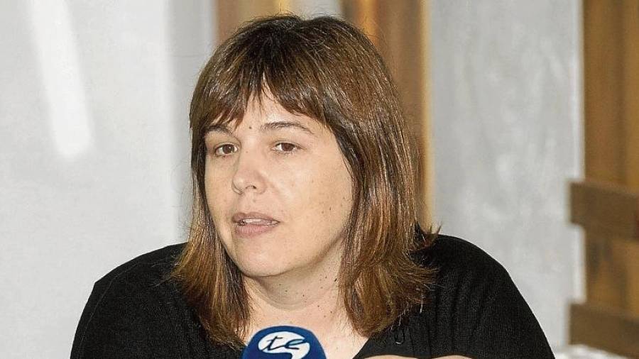 L’alcaldessa d’Ulldecona, Núria Ventura. FOTO: Joan Revillas