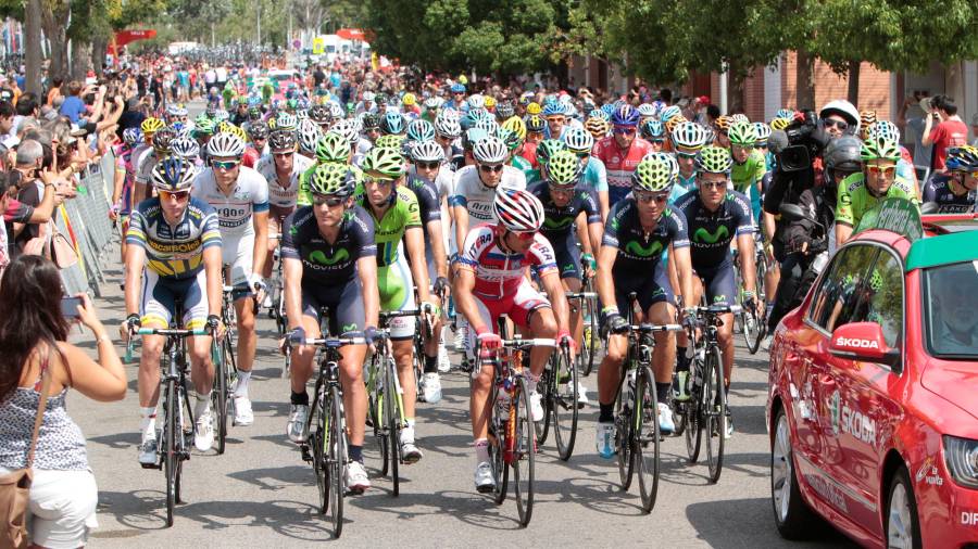 En 2013 fue la última vez que Valls albergó la salida de una etapa de la Vuelta a España. FOTO: Pere Ferré