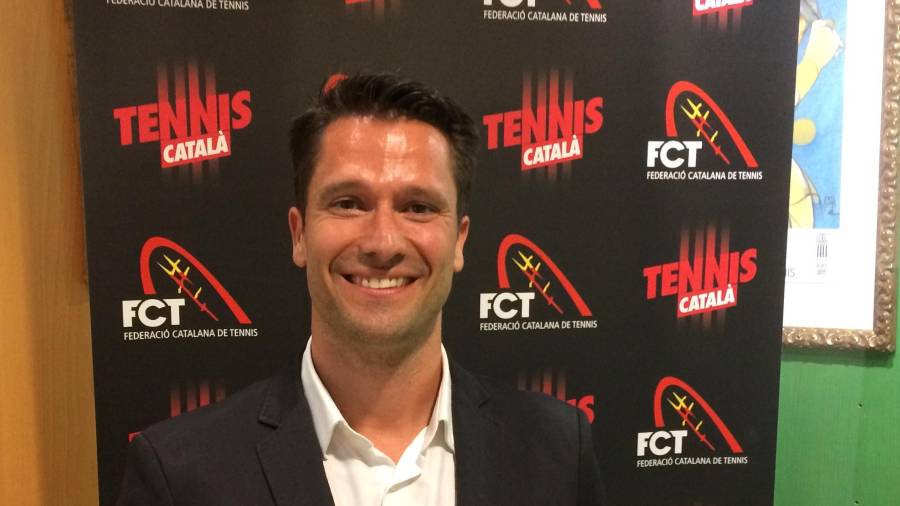 Jordi Tamayo, presidente de la Federació Catalana de Tennis. FOTO: FCT