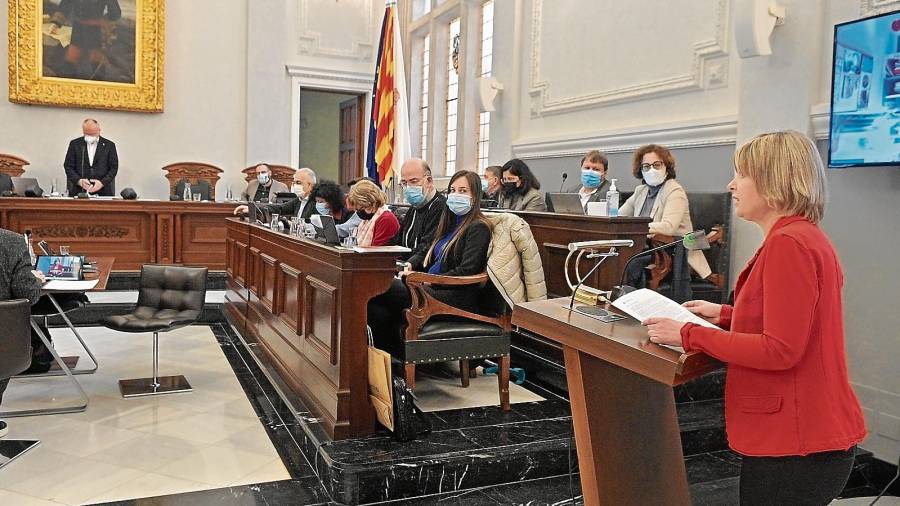 Imagen de la última sesión plenaria del Ayuntamiento de Reus. FOTO: Alfredo González