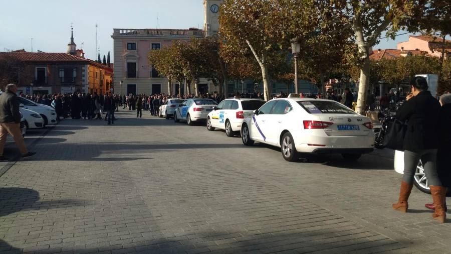 Los taxistas de Madrid han convocado una concentración para rechazar el homicidio