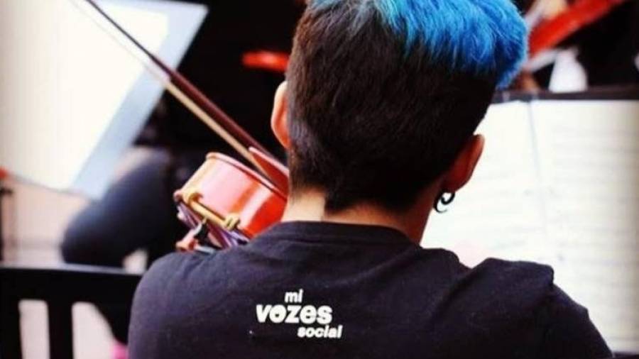 Concert solidari Vozes, que treballa per la integració social de joves. Aquest diumenge al Vendrell. FOTO: CEDIDA