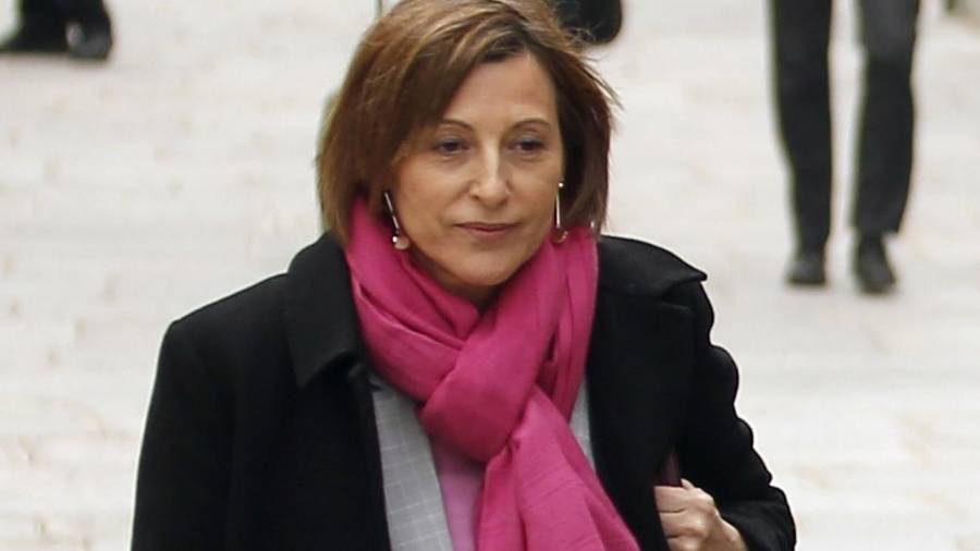La expresidenta del Parlament, Carme Forcadell (natural de Xerta), será una de las procesadas