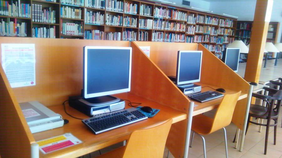 La biblioteca Ventura Gassol de Calafell.