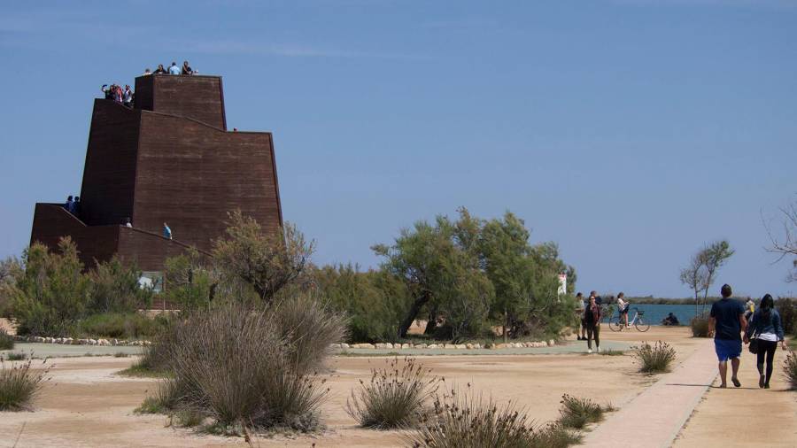 Imatge del mirador Ziggurat. FOTO: Joan Revillas