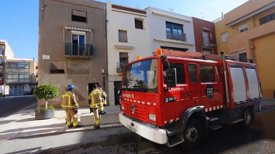Foto de archivo de bomberos en La Canonja. Foto: Pere Ferré