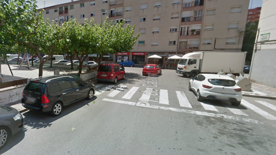 La plaza Catalunya, en el barrio de Sant Pere i Sant Pau de Tarragona.