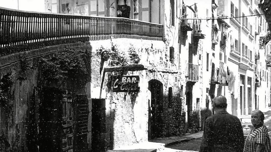 «La Cueva» fou l’escenari de la rumba del Peret de Tarragona. 1964. foto:Tarragona Antiga / Arxiu Marta González Pedrol