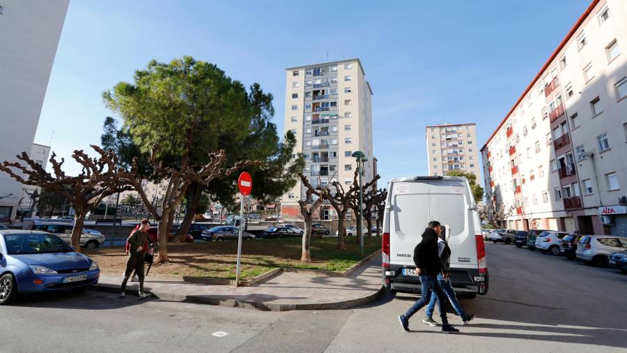 Los hechos tuvieron lugar en esta zona del barrio de Sant Pere i Sant Pau. FOTO: PERE FERRÉ/DT