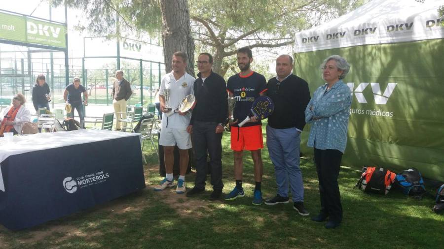 Freixas y Ramírez ya fueron los campeones en el Bronze del Monterols de 2017. FOTO: CT Reus Monterols