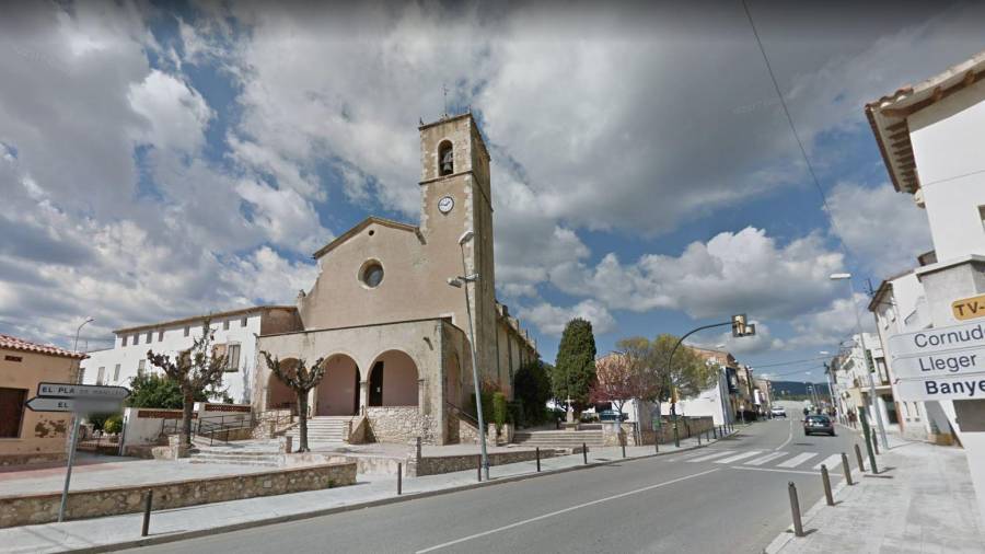 Imagen de la parroquia de Sant Jaume dels Domenys. FOTO: DT