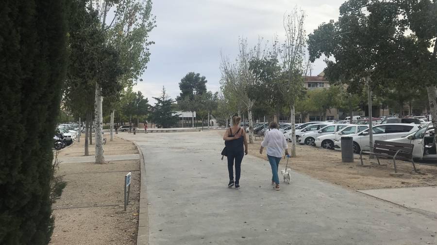 Imatge del passeig Tarradellas al barri del Fornàs de Valls. FOTO: ALBA TUDÓ