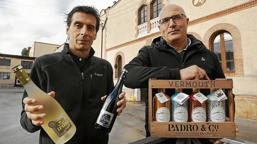 Ernest Padró, gerente de la empresa, y Mario García, enólogo de la bodega. FOTO: pere ferré