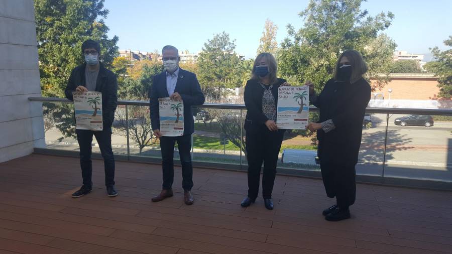 Albert Soley, Pere Granados, Beatriz Morer y Núria Vilanova. FOTO: Alba Mariné